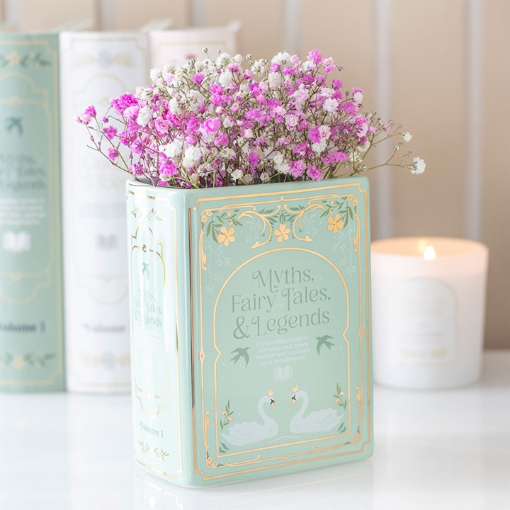 Myths, Fairy Tales & Legends Book Vase