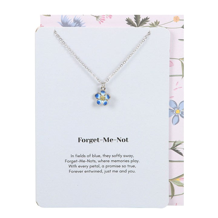 Forget Me Not Greetings Card