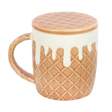Waffle Mug & Coaster Set