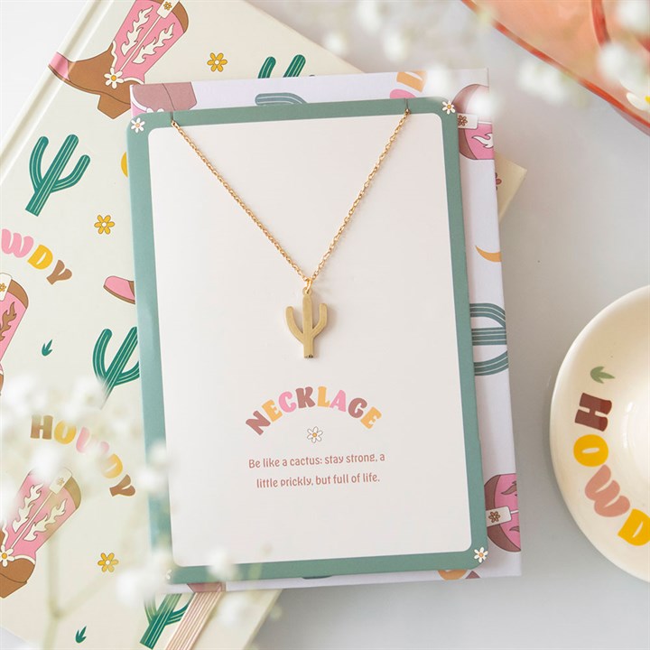 Be Like A Cactus Greetings Card