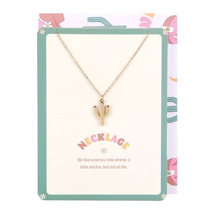 Be Like A Cactus Greetings Card