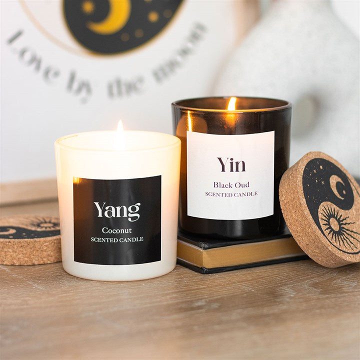 Yin & Yang Coconut Scented Candle Set